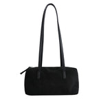 Suede Underarm Bag Women's 2026 New Style Retro Maillard Daily Commuter Versatile Shoulder Bag Pillow Bag