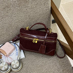 Cross-border European and American Style Vintage Niche Handbag 2026 Autumn/Winter New Fashion Commuter Crossbody Lunch Box Small Square Bag