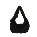 Export Large Capacity Plush Tote Bag Women's 2026 New Autumn/Winter Fashion Versatile Commuter Bag Shoulder Underarm Bag