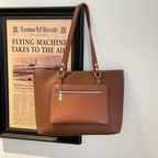 Cross-border Popular Tote Bag 2026 New Trendy Fashion Versatile Atmospheric Handbag Shoulder Bag Large Capacity Women's Bag