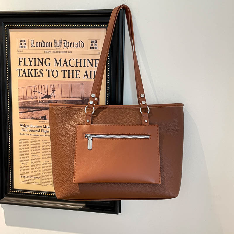 Cross-border Popular Tote Bag 2026 New Trendy Fashion Versatile Atmospheric Handbag Shoulder Bag Large Capacity Women's Bag