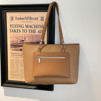 Cross-border Popular Tote Bag 2026 New Trendy Fashion Versatile Atmospheric Handbag Shoulder Bag Large Capacity Women's Bag